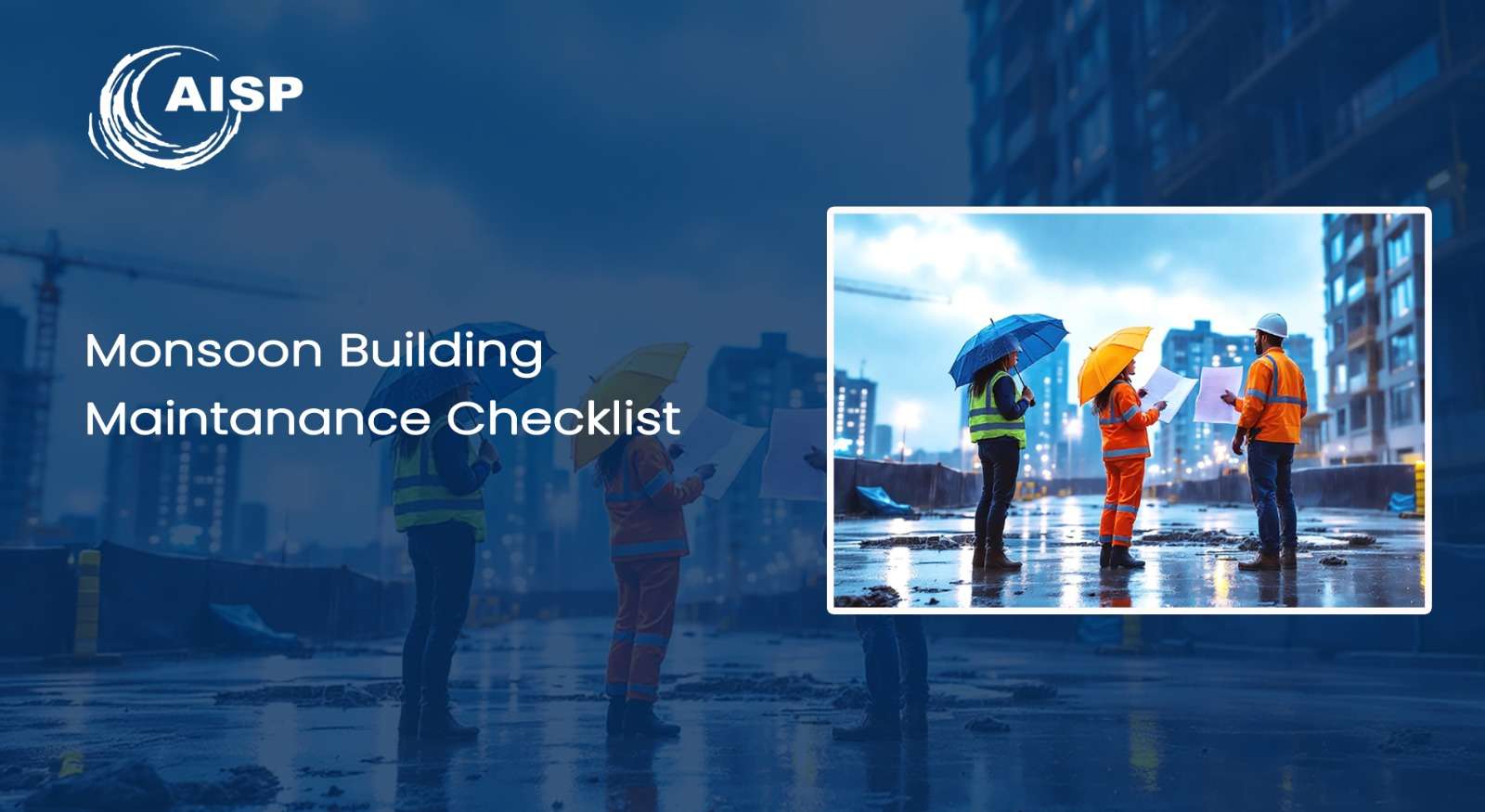 Monsoon building maintenance, Monsoon maintenance checklist